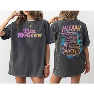 Tim Mcgraw 2024 Standing Room Only Country Music Tour Fan 2 Sided T-Shirt